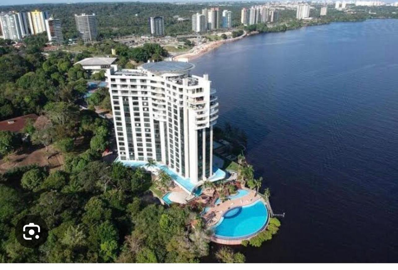 Flat No Condominio Do Edificio Tropical Executive E Residence Com Vista Para O Rio Manaus Luaran gambar