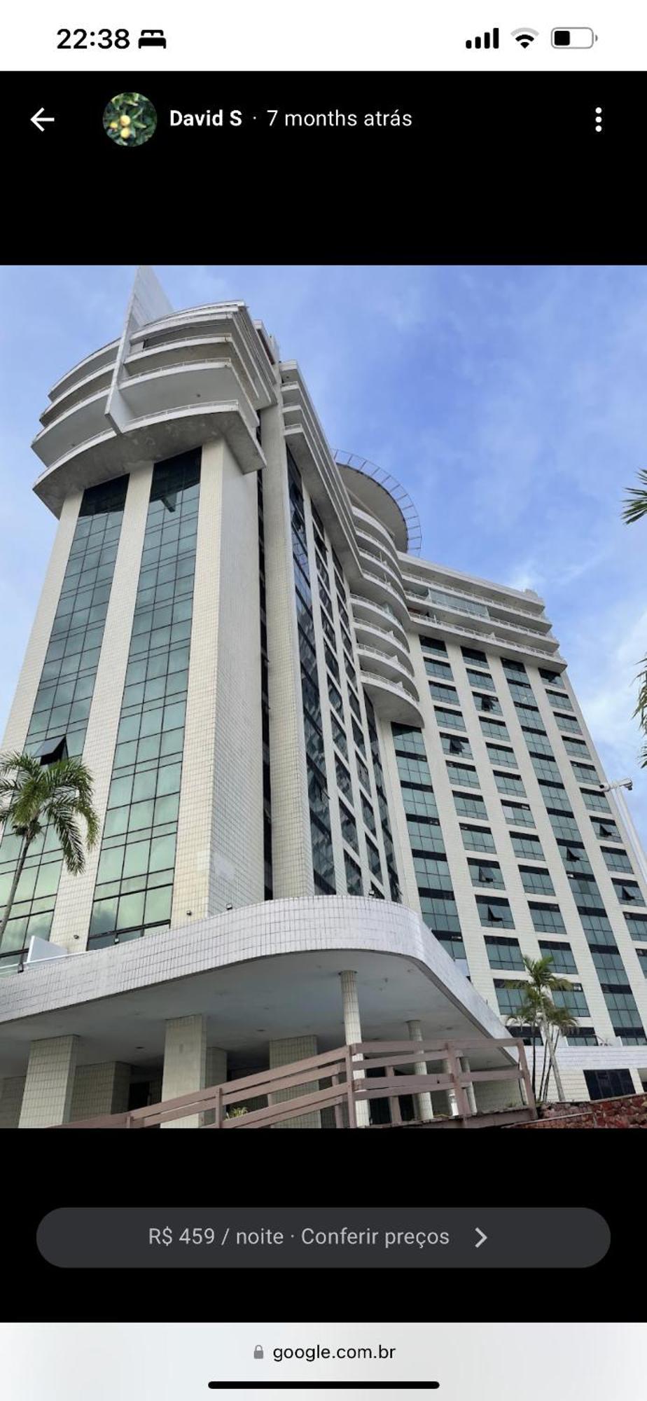 Flat No Condominio Do Edificio Tropical Executive E Residence Com Vista Para O Rio Manaus Luaran gambar